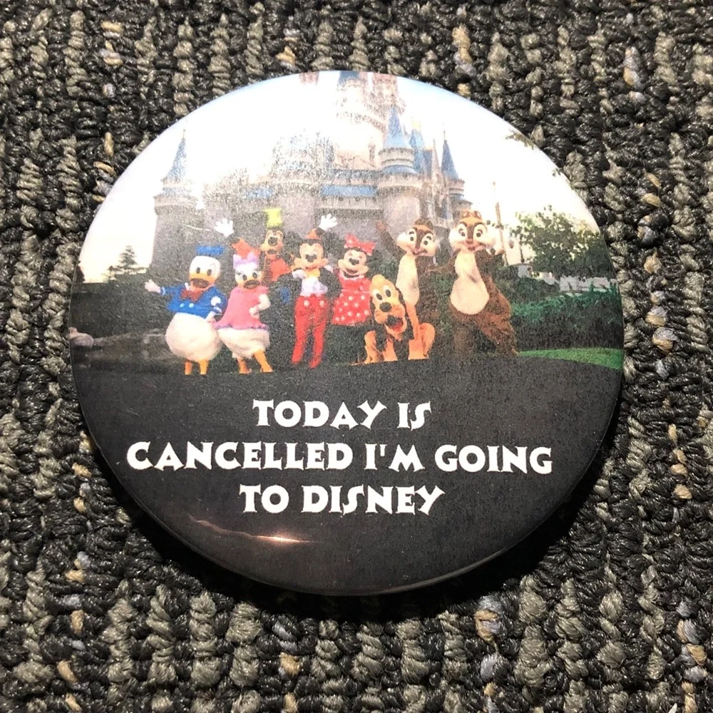 Custom Made Disney Themed Brooch Set